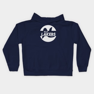 Name Thru Logo - Lakers 2 Kids Hoodie